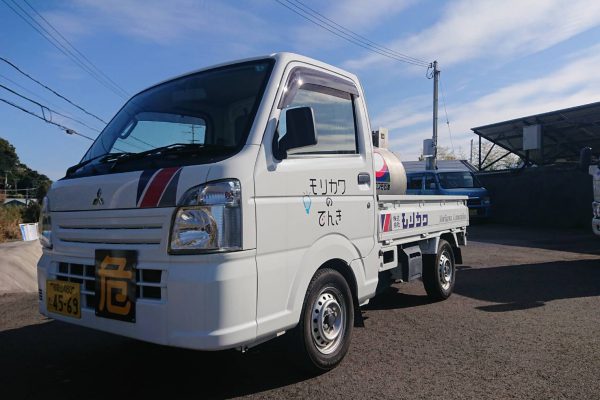 灯油巡回販売ミニローリー車